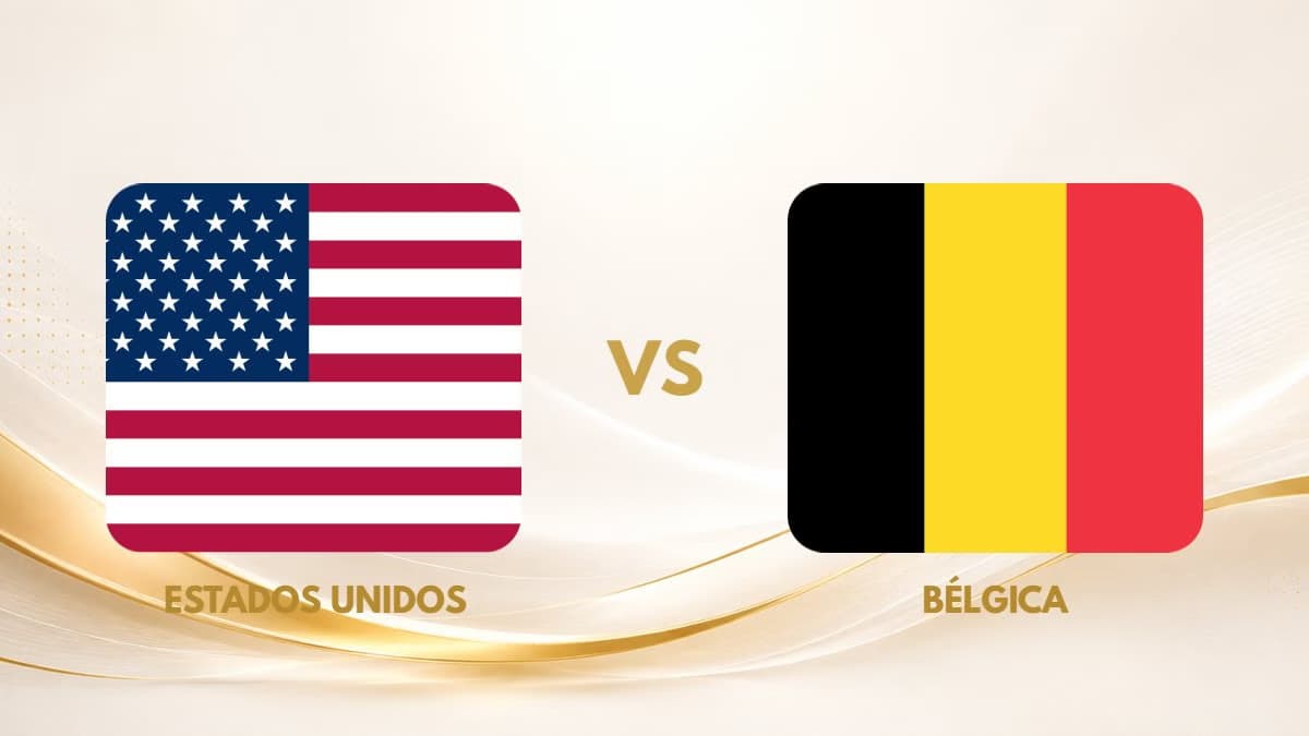 Estados Unidos vs Bélgica: horarios y dónde ver los octavos del Mundial 2026