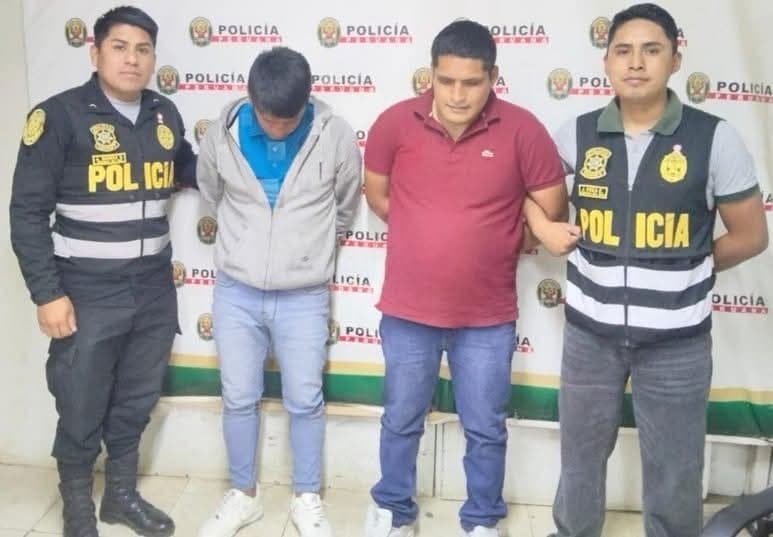 Envían a Potracancha a dos investigados por presunto robo y cobro de rescate de motos