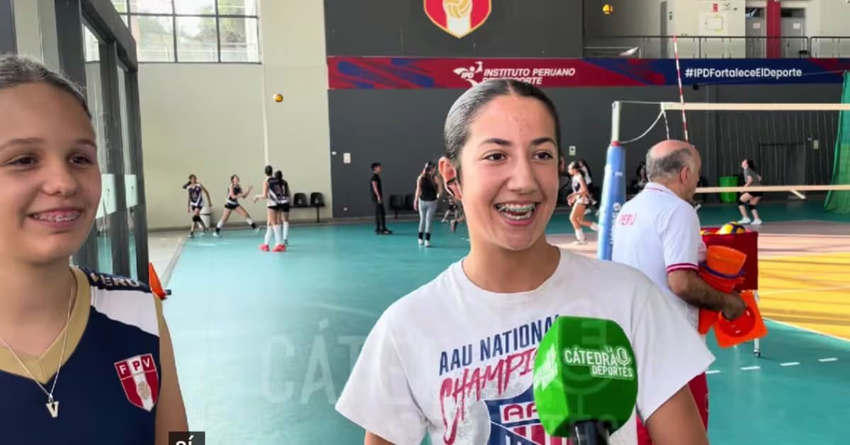 Daphne Salamat, la voleibolista peruano-iraní de 13 años que mide 1.77 metros y sueña con jugar por la selección en unos Juegos Olímpicos
