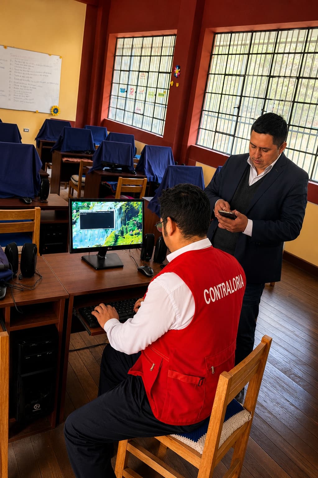 Internet quedó por debajo de lo contratado en 28 de 32 colegios de Ambo