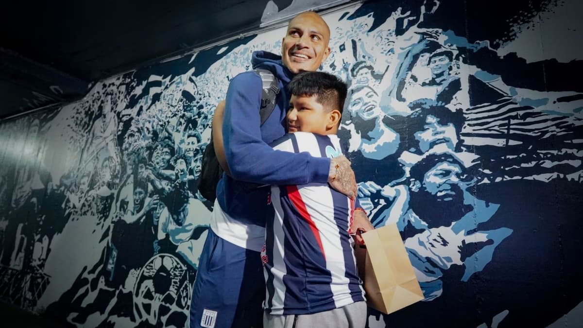 Paolo Guerrero cumplió el sueño de niño que venció la leucemia: “Has logrado vencer la enfermedad”