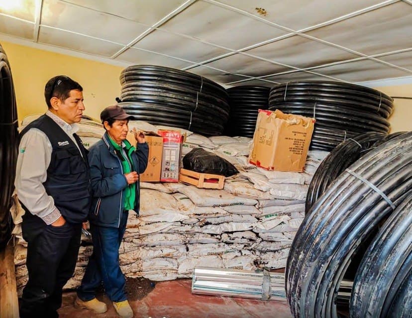 174 rollos de manguera sin uso registrado alertan en proyecto ambiental de Huánuco