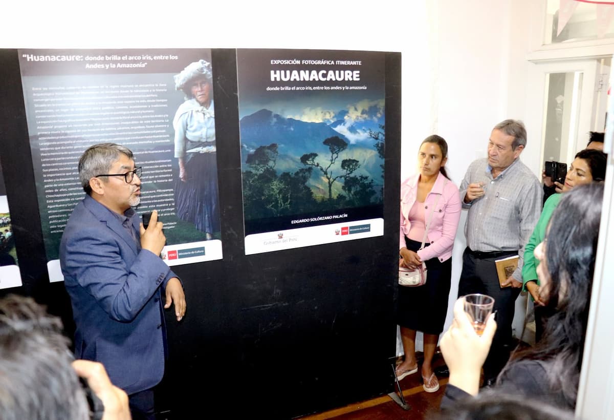Exposición reconstruye Huanacaure como antiguo corredor entre los Andes y la Amazonía