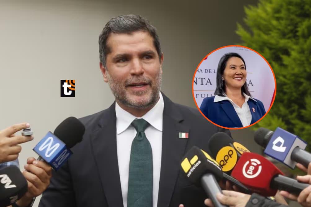 Eduardo Verástegui visitó a Keiko Fujimori y rezaron el rosario por la unidad del Perú