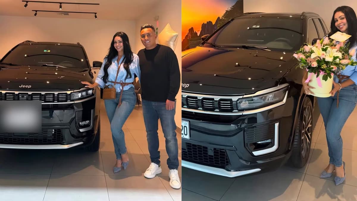 Christian Cueva habría regalado camioneta a Pamela Franco por su cumpleaños