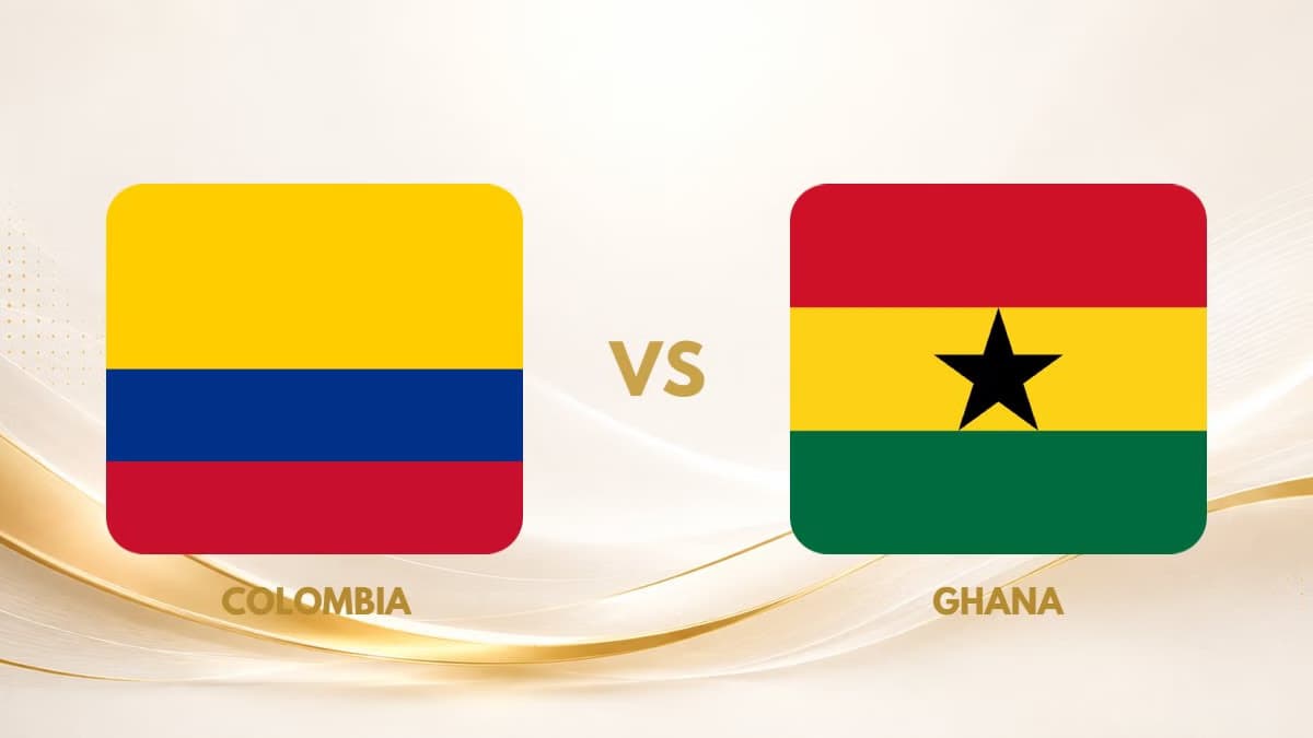 Colombia y Ghana se enfrentan por los 16avos de final del Mundial 2026