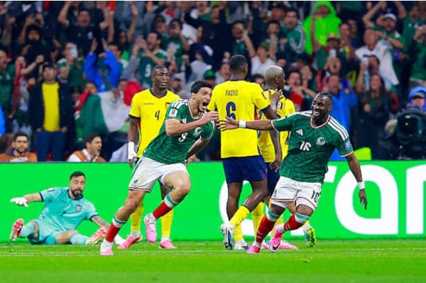 México vence a Ecuador