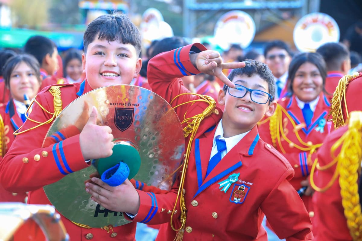 Concurso de bandas escolares reúne a delegaciones de distintas provincias de Huánuco