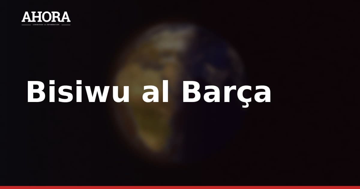 Bisiwu al Barça: fichaje cerrado por 8,5 millones, pero su llegada se retrasa