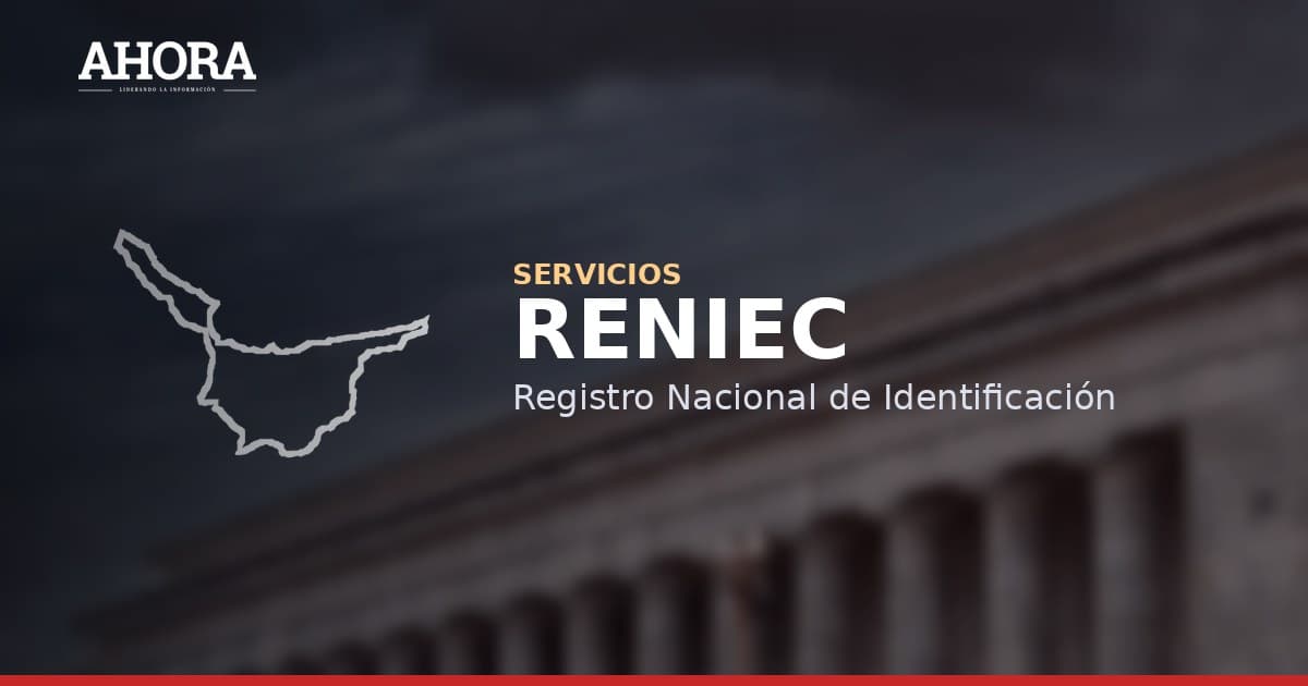 Huánuco registra 932,054 ciudadanos con DNI, según Reniec