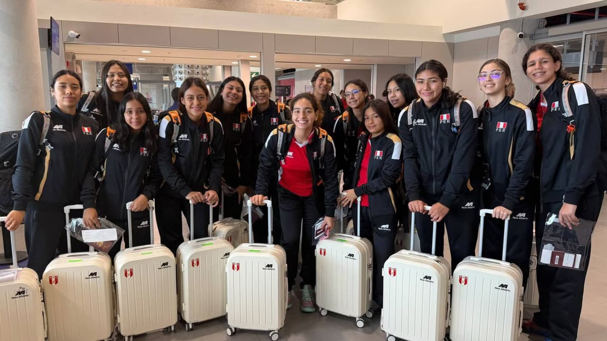 Selección peruana Sub 17 de vóley viaja a Chile para disputar el Mundial de la categoría
