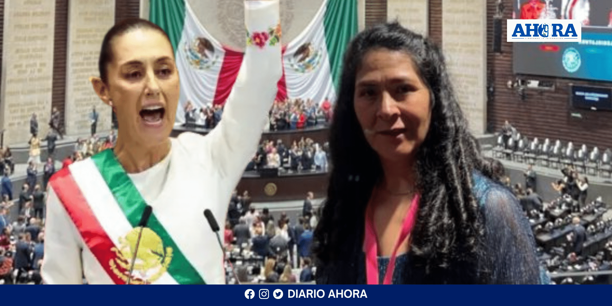 Lilia Paredes reaparece en la toma de mando de Claudia Sheinbaum en México