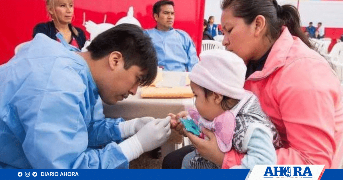 22% de niños entre 06 y 35 meses sufren de anemia en Huánuco