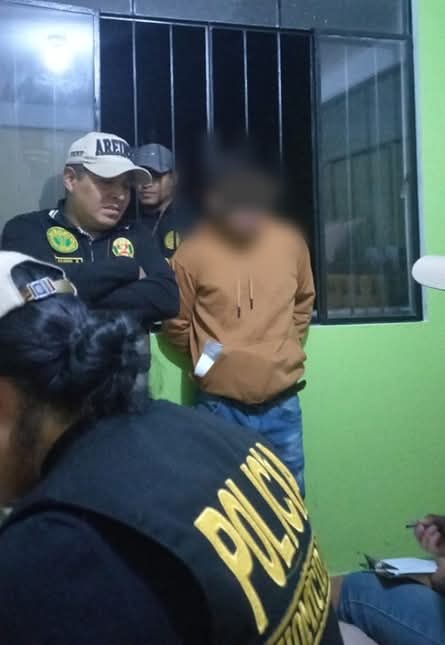 Capturan a presunto extorsionador que habría hostigado a ciudadano de La Unión desde vivienda en Cayhuayna