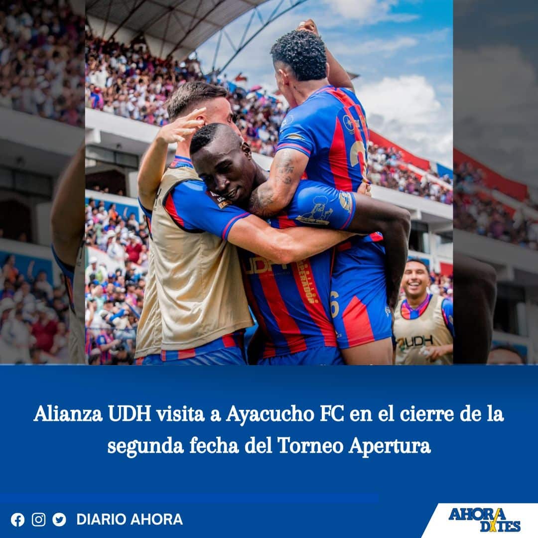 Alianza UDH visita a Ayacucho FC en el cierre de la segunda fecha del Torneo Apertura