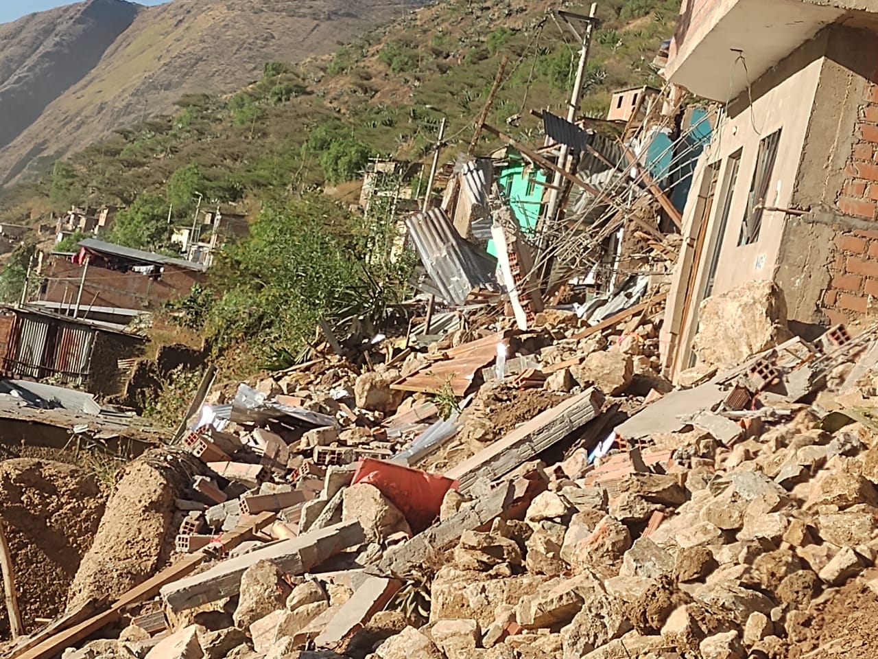 Deslizamiento en Ambo deja más de 200 viviendas afectadas: Consejero exige declaratoria de emergencia