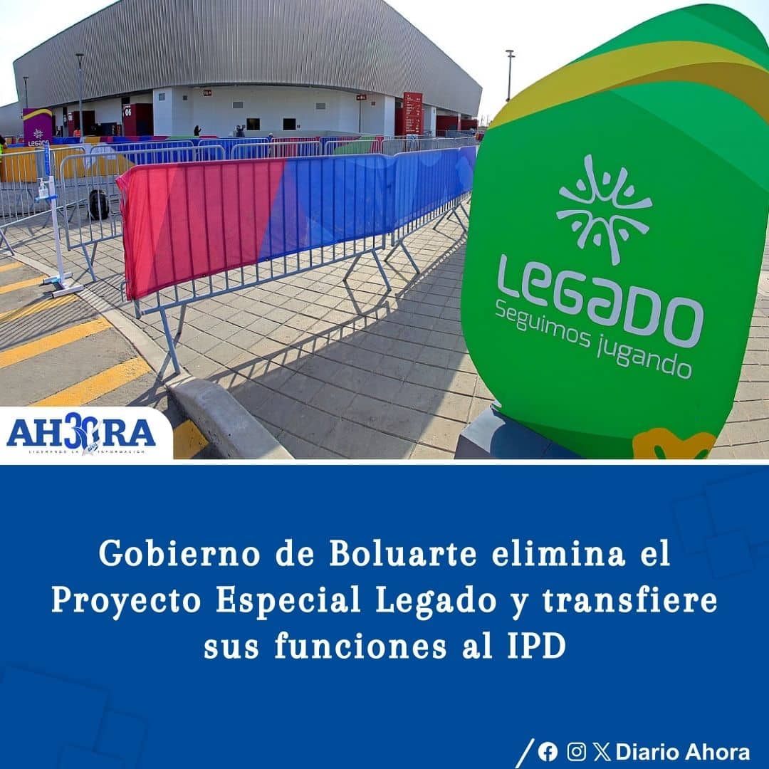 Gobierno de Boluarte elimina el Proyecto Especial Legado y transfiere sus funciones al IPD