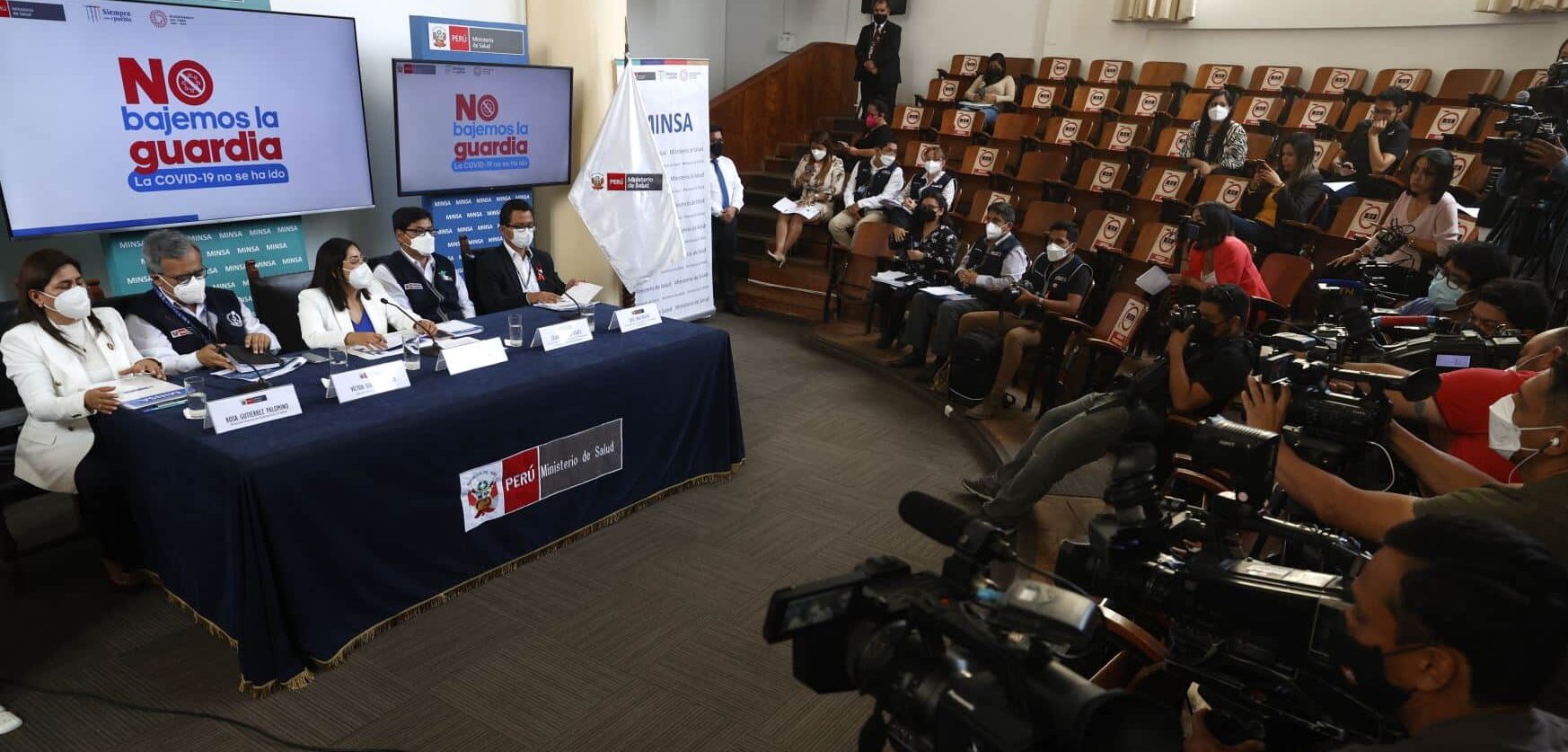 Minsa confirma quinta ola de la COVID-19 y anuncia nuevas medidas de prevención