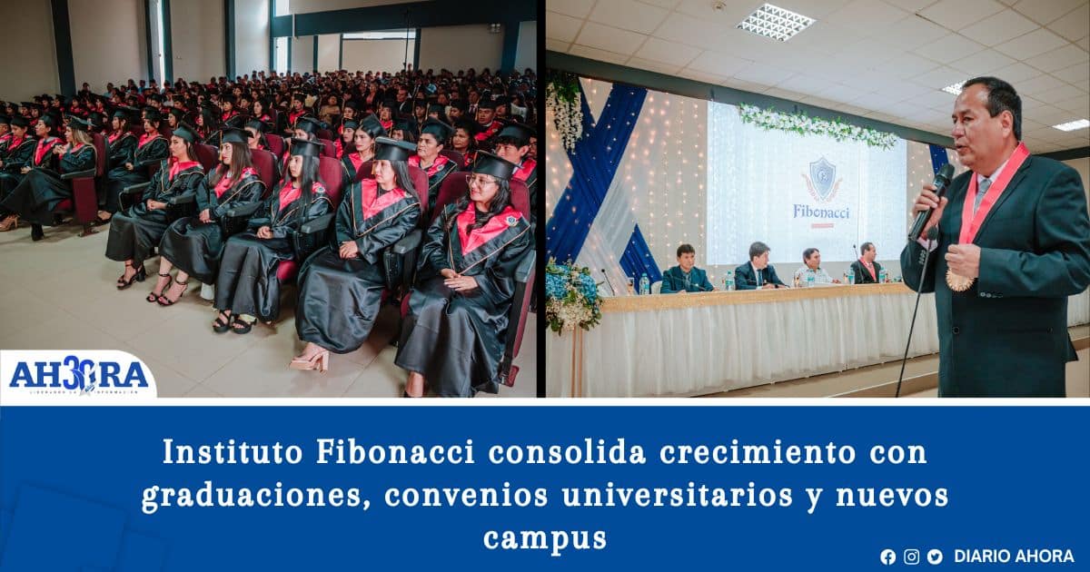 Instituto Fibonacci consolida crecimiento con graduaciones, convenios universitarios y nuevos campus