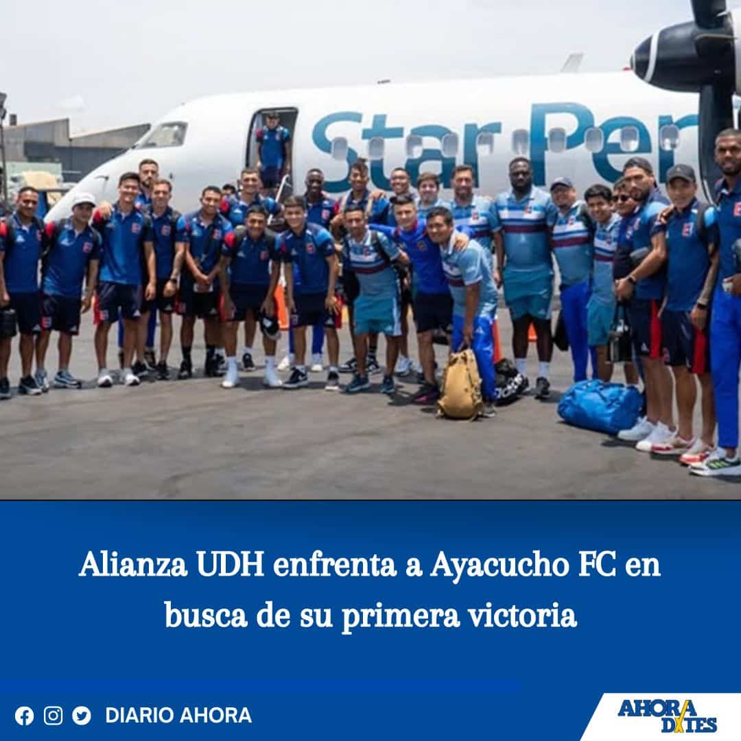 Alianza UDH enfrenta a Ayacucho FC en busca de su primera victoria