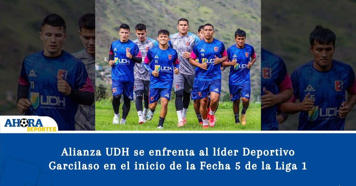 Alianza UDH se enfrenta al líder Deportivo Garcilaso en el inicio de la Fecha 5 de la Liga 1