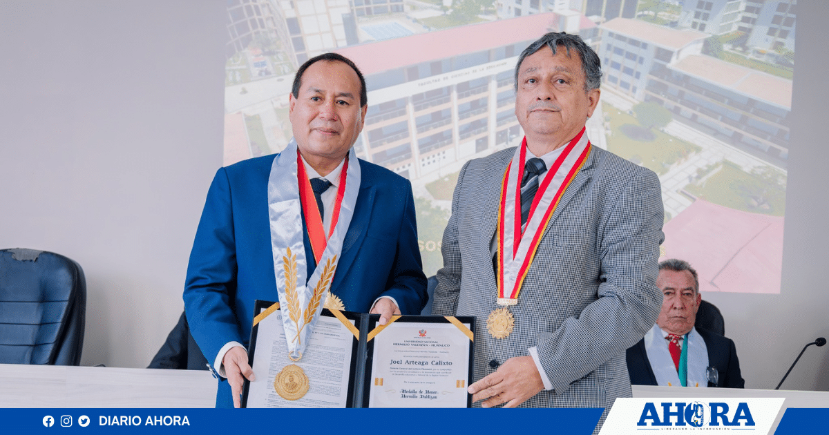 Impulsores del desarrollo en Huánuco: UNHEVAL otorga Medalla de Honor Hermilio Valdizán