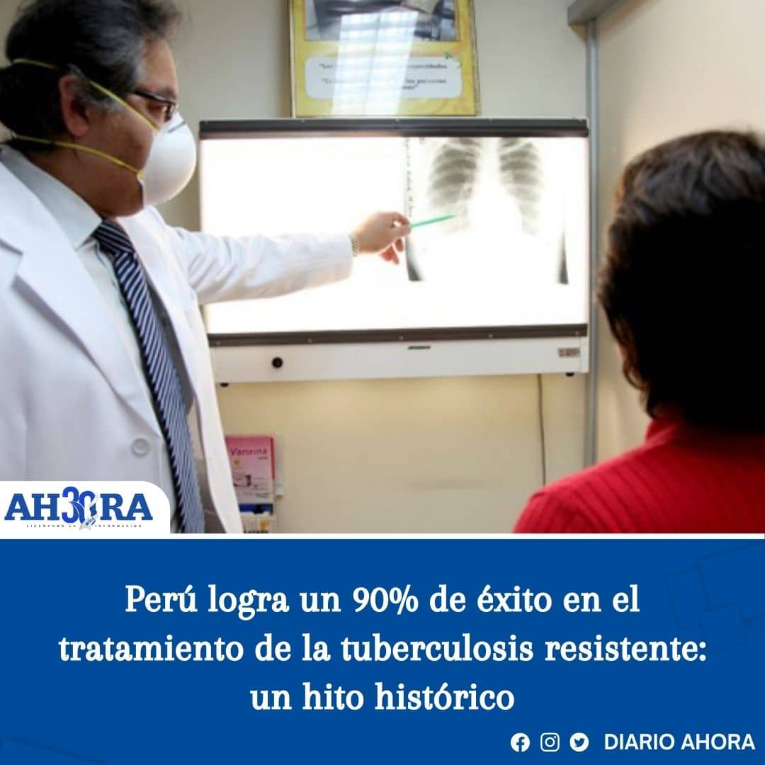 Perú logra un 90% de éxito en el tratamiento de la tuberculosis resistente: un hito histórico