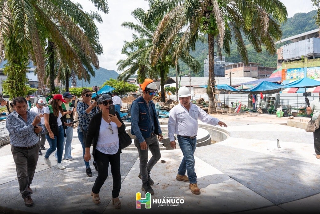 Culminación de la Alameda Perú se proyecta para el 20 de febrero en Tingo María