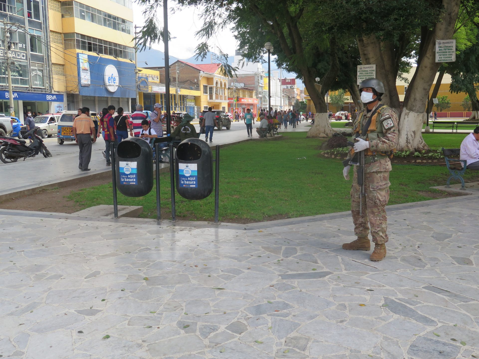 Ejército y Policía se desplegará en Huánuco para hacer cumplir la cuarentena