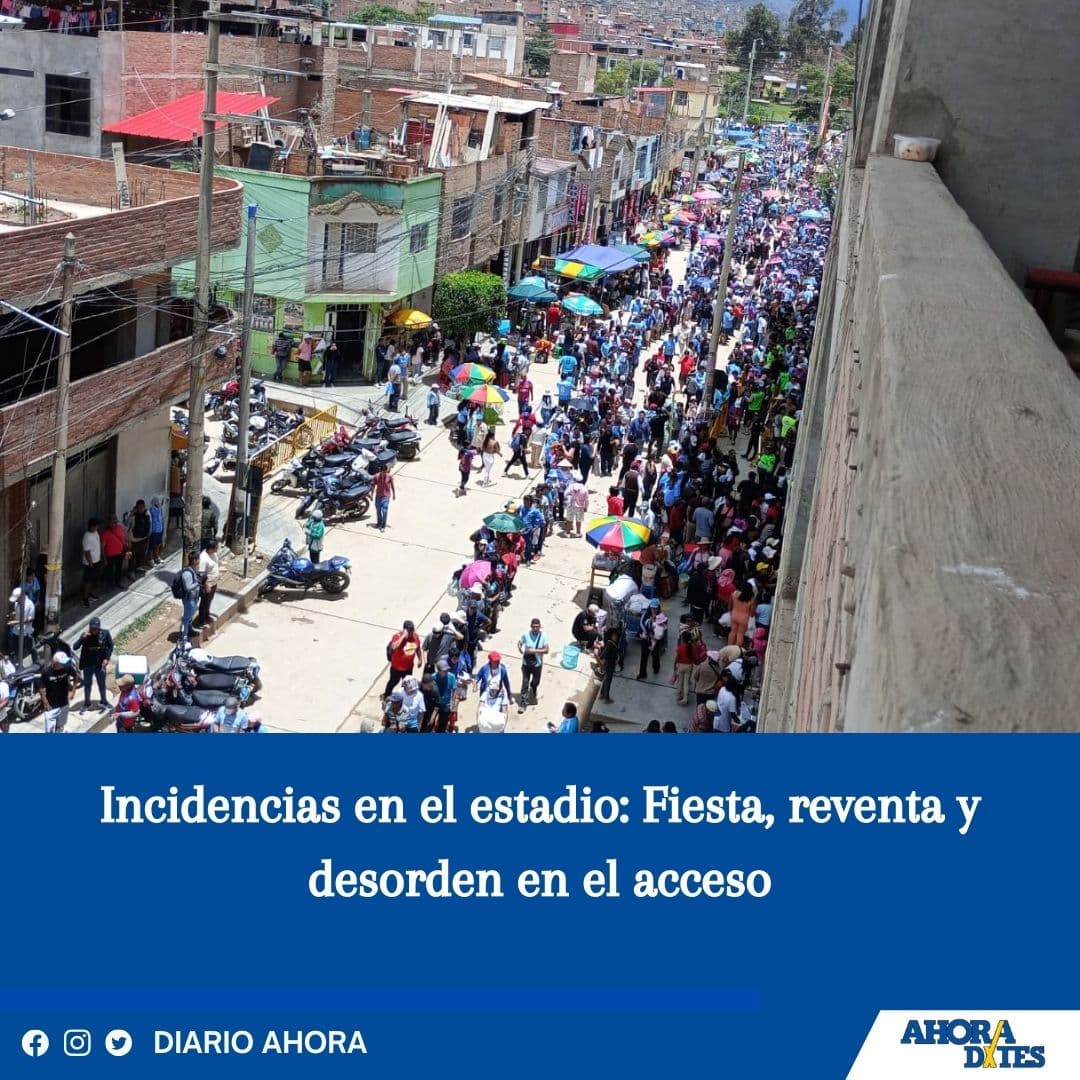 Incidencias en el estadio: Fiesta, reventa y desorden en el acceso