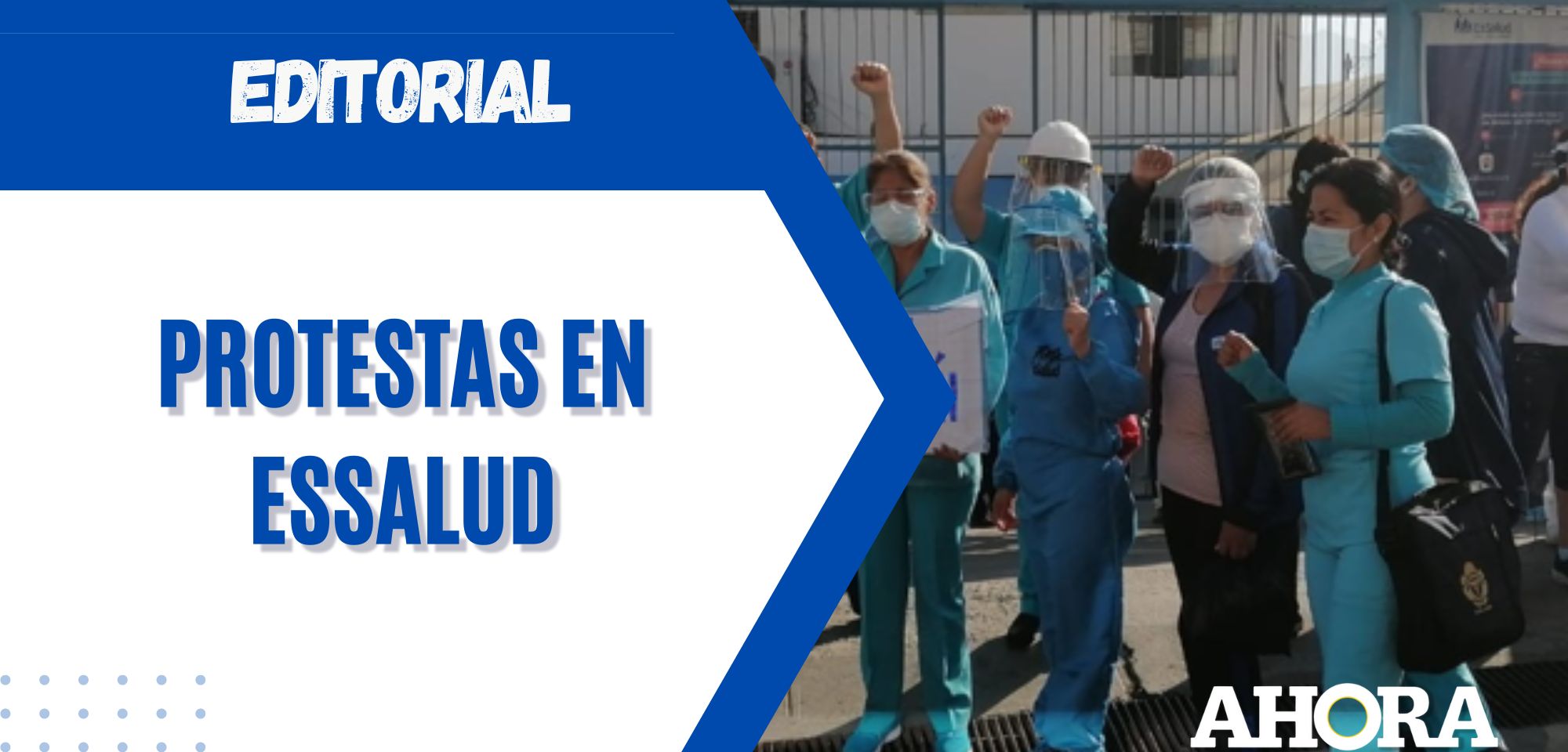 Protestas en EsSalud
