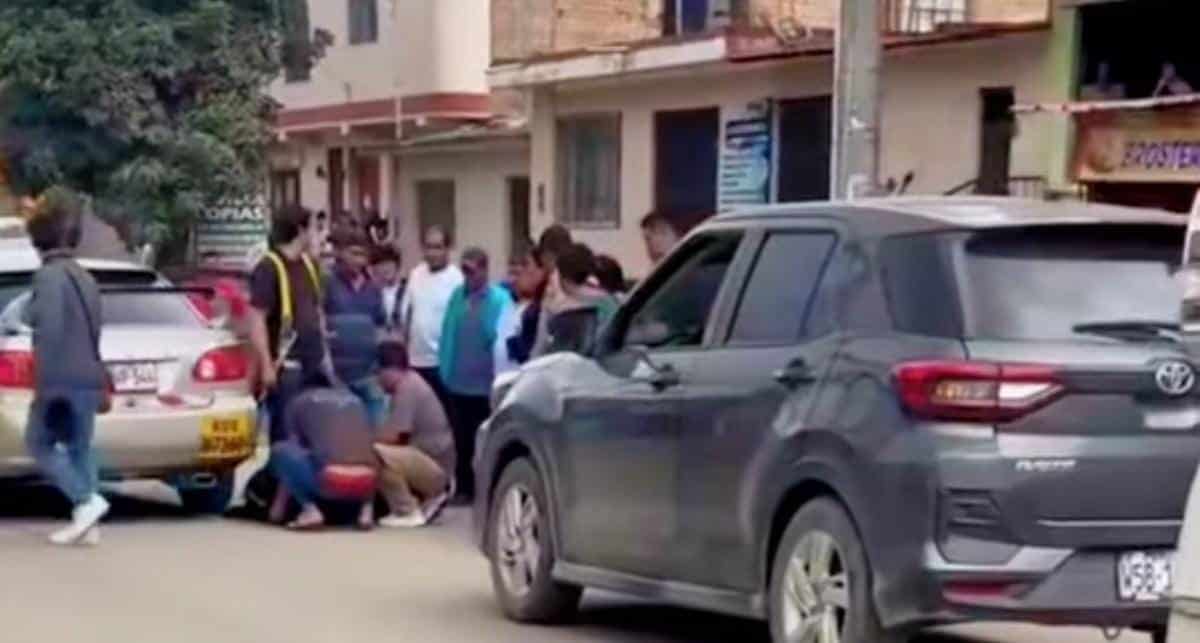 Automóvil atropella a mujer en la Carretera Central, a la altura de la UDH en Amarilis