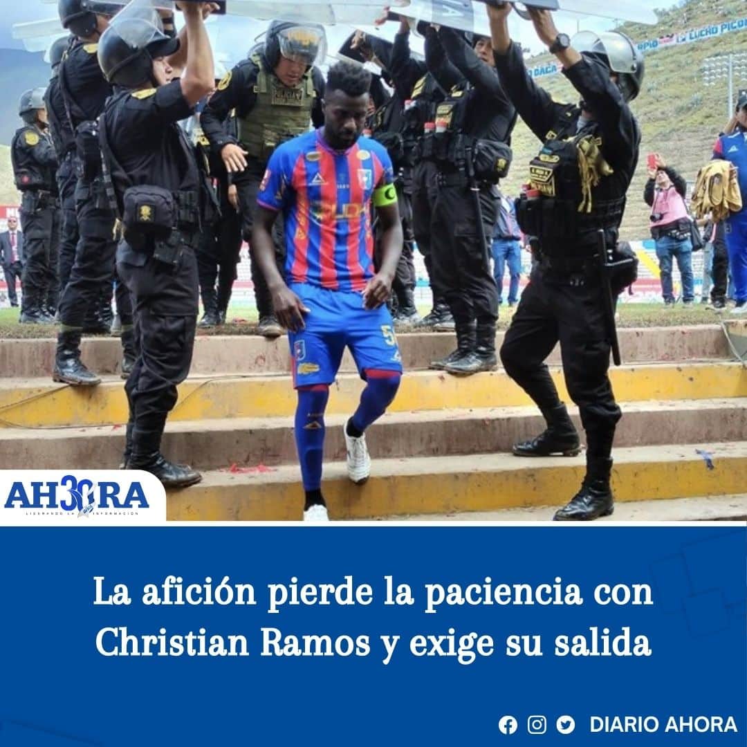 La afición pierde la paciencia con Christian Ramos y exige su salida