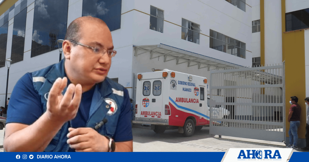 Crisis en área hospitalaria sería la raíz de los problemas del Hospital Regional de Huánuco, según director