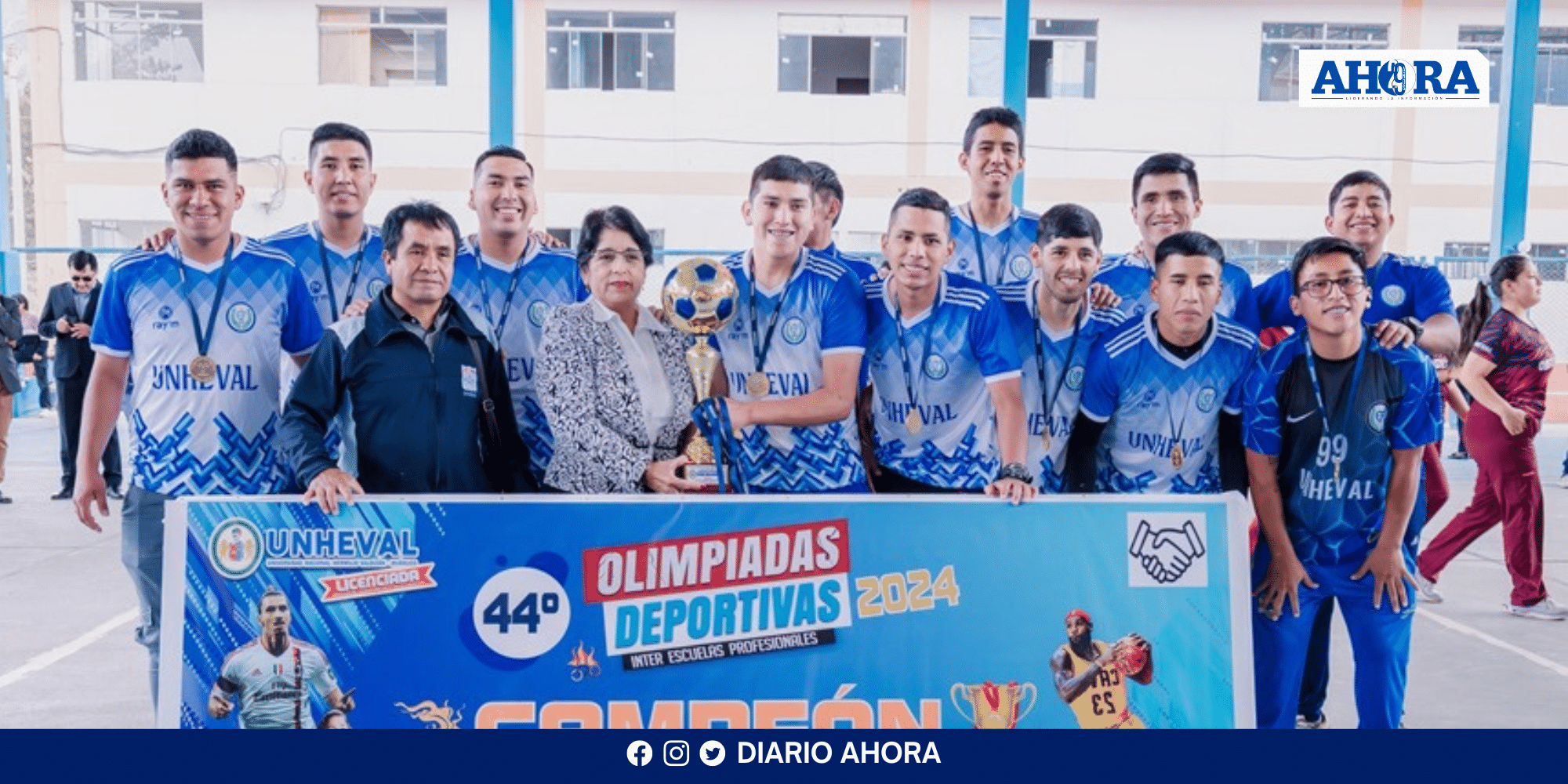 Concluye con éxito la 44° Olimpiada Deportiva de la UNHEVAL