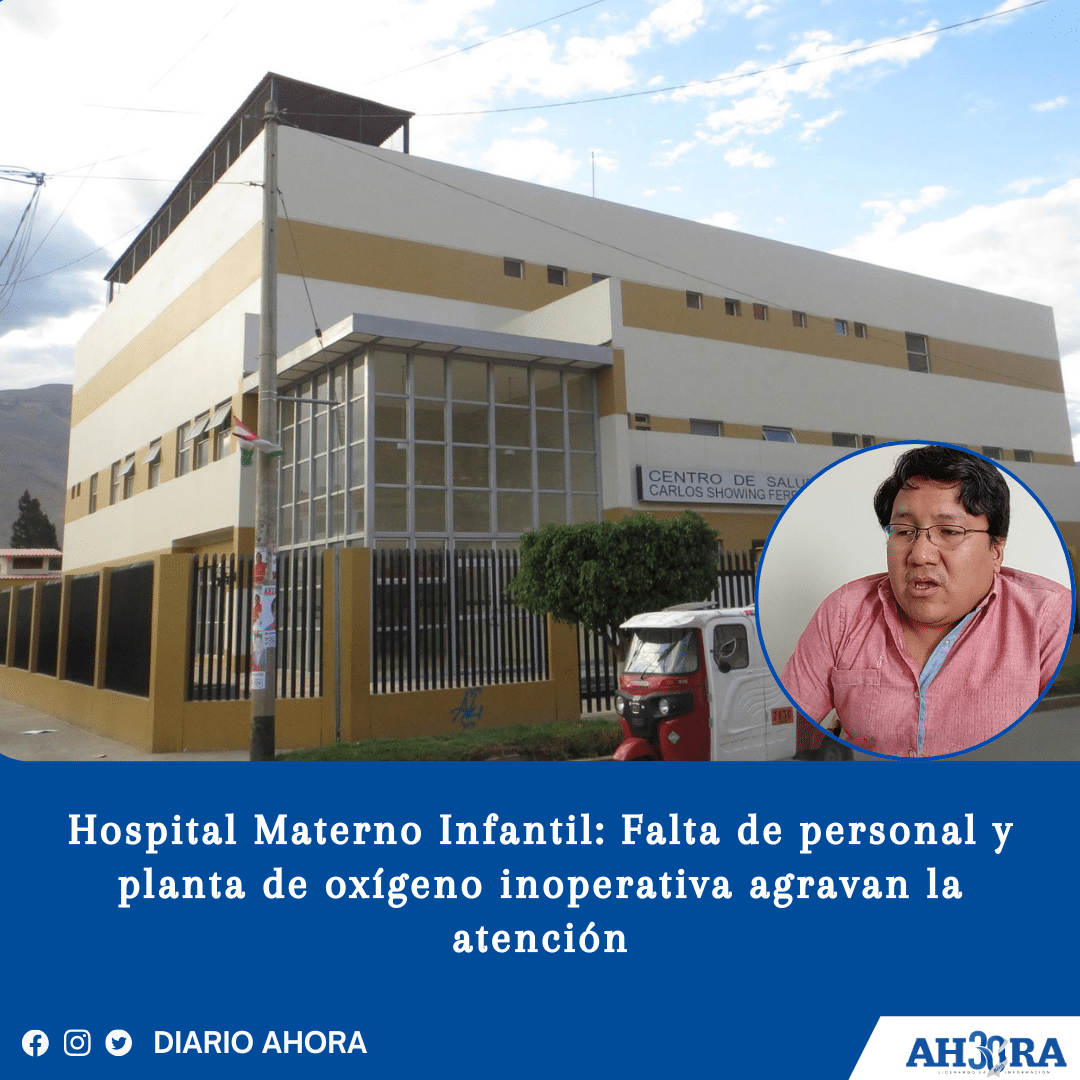 Hospital Materno Infantil: Falta de personal y planta de oxígeno inoperativa agravan la atención 