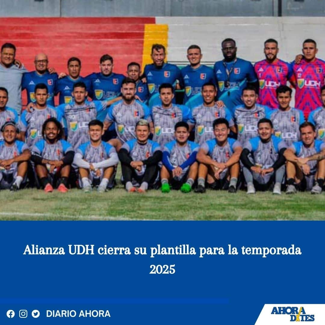 Alianza UDH cierra su plantilla para la temporada 2025