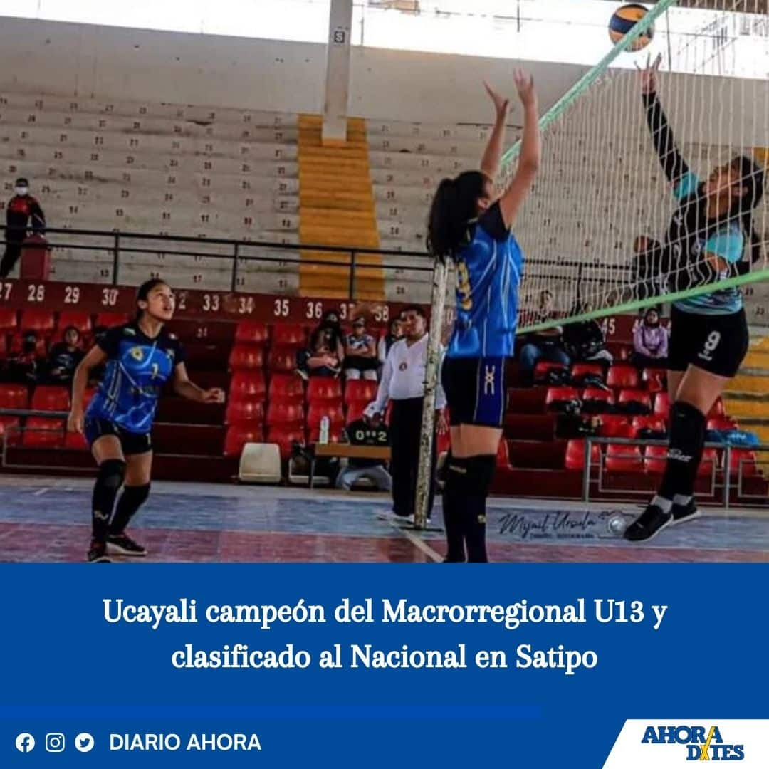 Ucayali campeón del Macrorregional U13 y clasificado al Nacional en Satipo