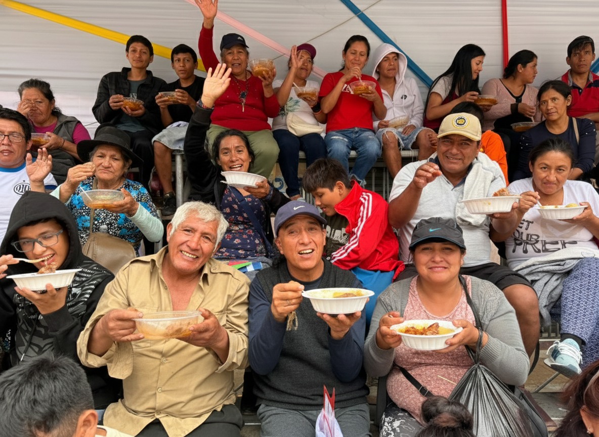 Más de 5 mil platos de locro en Amarilis: Festival de los Negritos cerró la “Navidad más larga del mundo”