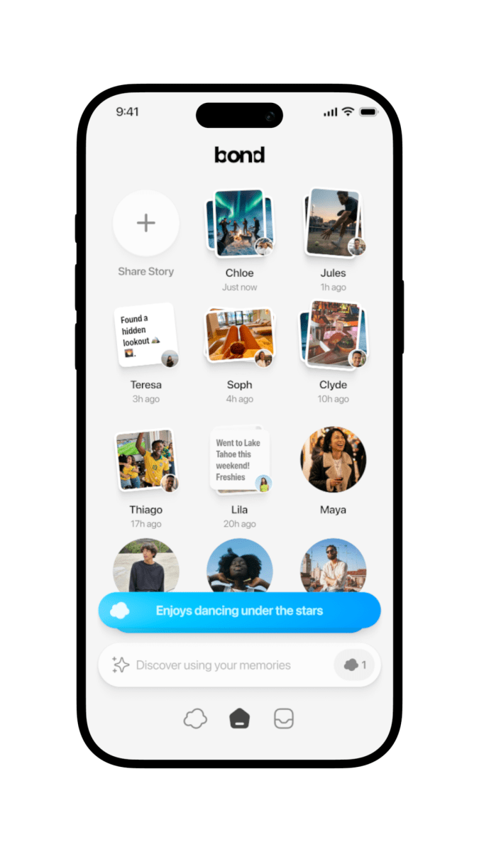 Bond, una nueva plataforma social, busca utilizar inteligencia artificial para ayudarte a detener el scroll compulsivo