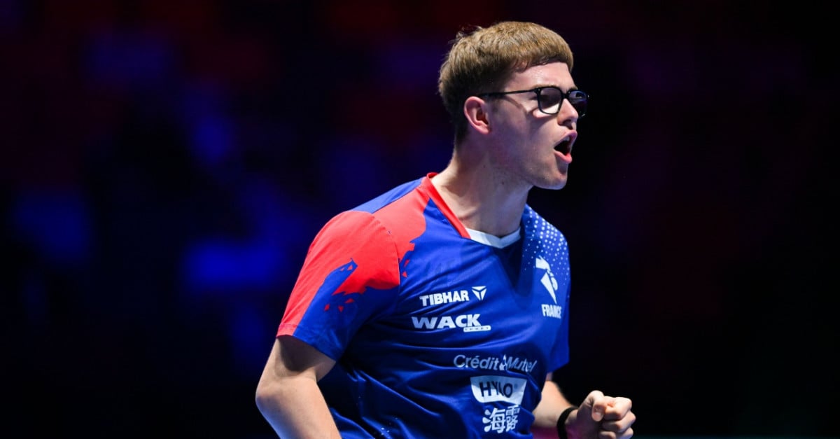 Alexis Lebrun domina en Mundial Tenis de Mesa y pasa a octavos