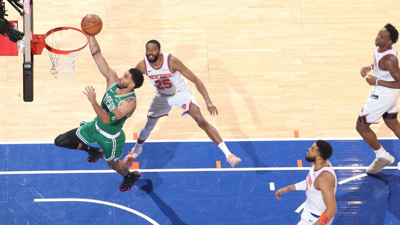 Tatum triunfa en partido duro y celebra salir sin daños