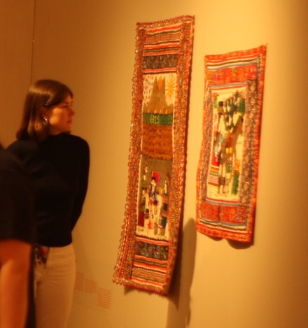 GAUDENCIA YUPARI QUISPE EN EL MUSEO GRASSI DE LEIPZIG