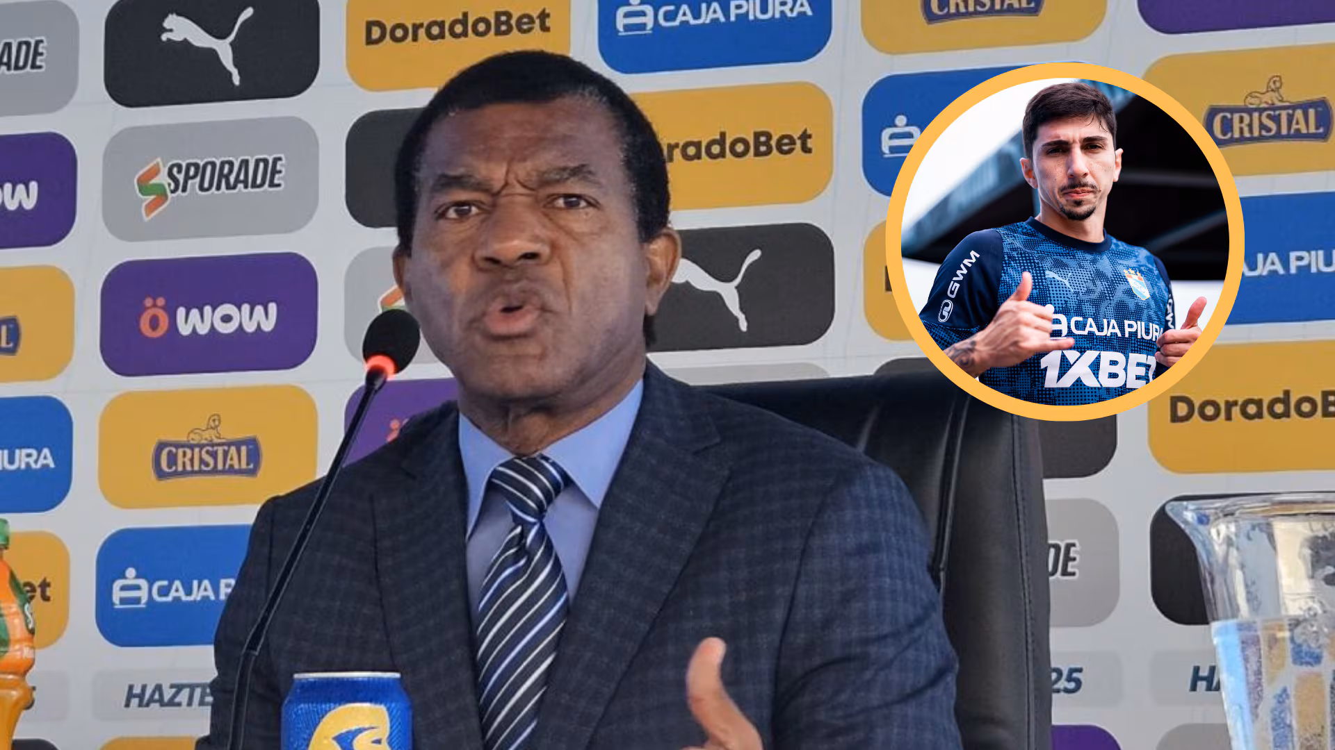 Julio César Uribe confirmó que Sporting Cristal busca un volante de marca tras la salida de Cazonatti