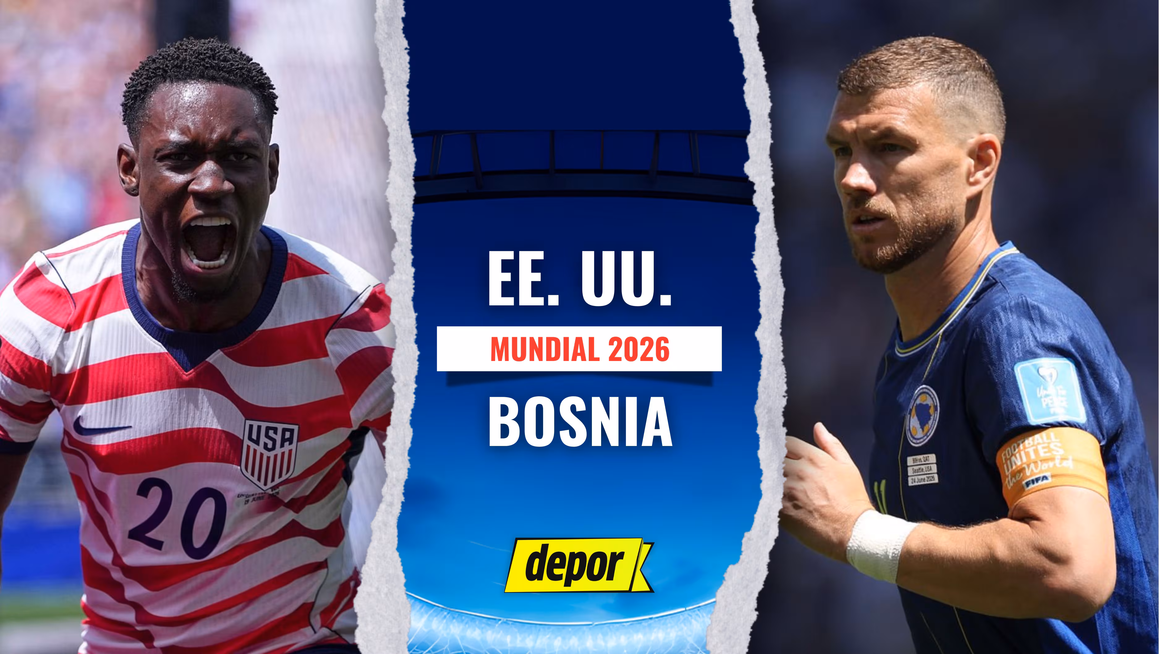 Estados Unidos vs. Bosnia EN VIVO: minuto a minuto por los 16avos del Mundial 2026