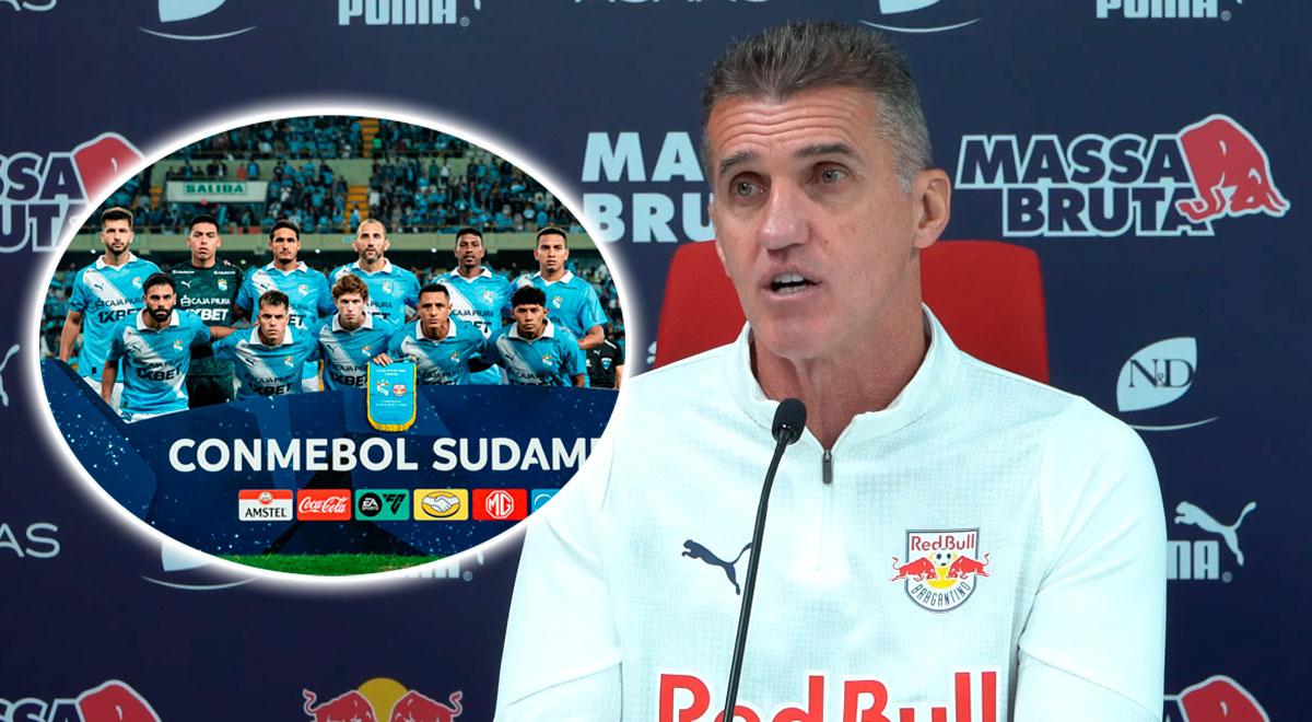 DT de Bragantino espera que Sporting Cristal "juegue un poco más" en la revancha por Sudamericana