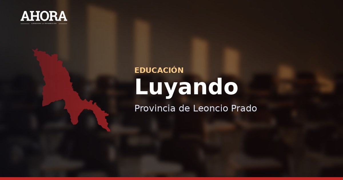 Lucio Ramírez: 20 años como director de la I.E. Víctor Reyes Roca en Luyando