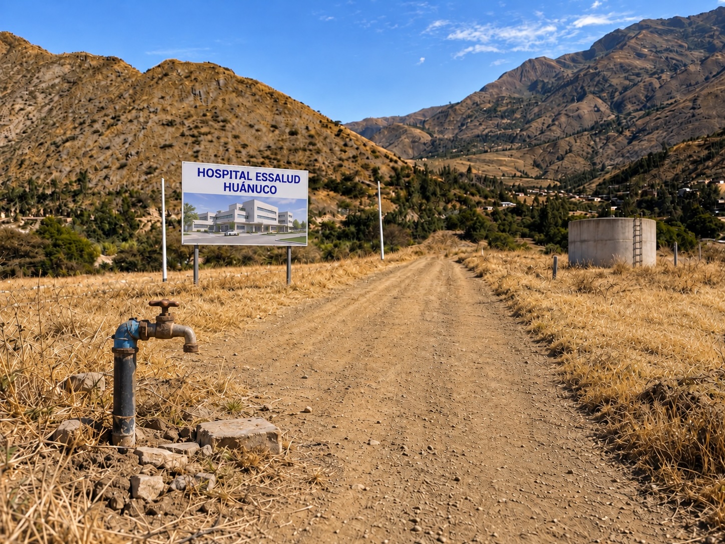 Hospital de EsSalud: Santa María del Valle buscará otra fuente de agua y nuevo expediente